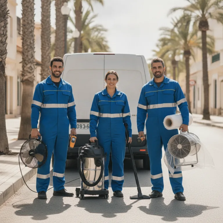Restauración de Daños Por Agua equipo en Galdar